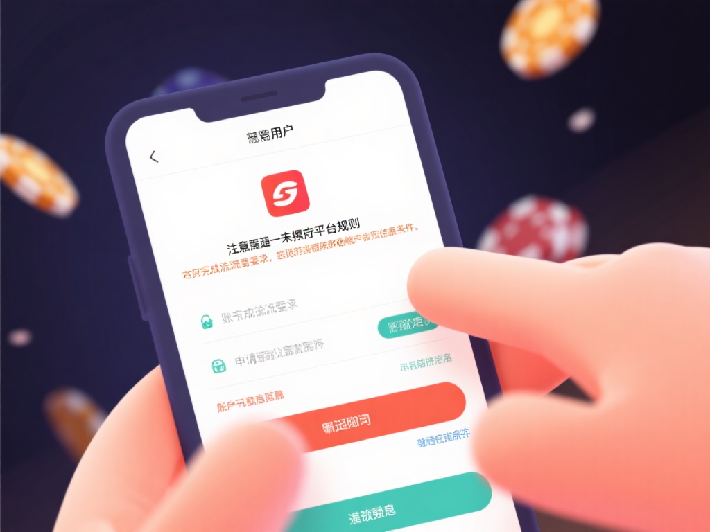 需要注意的是，若用户在操作过程中未遵守平台规则，如